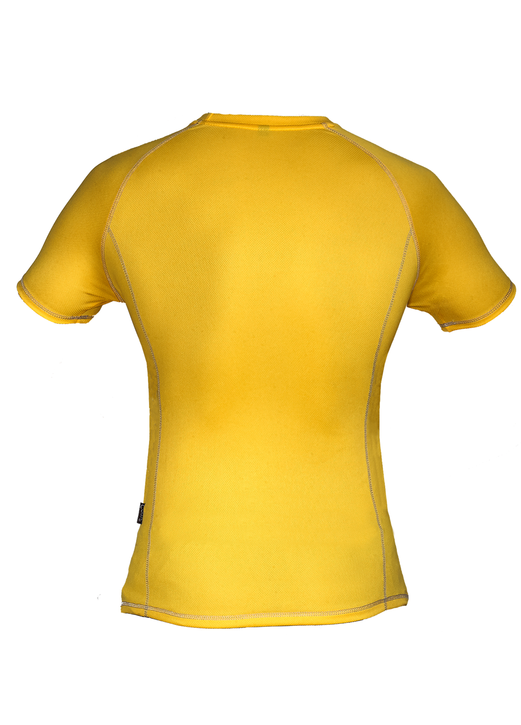 Желтая футболка с коротким рукавом CamP