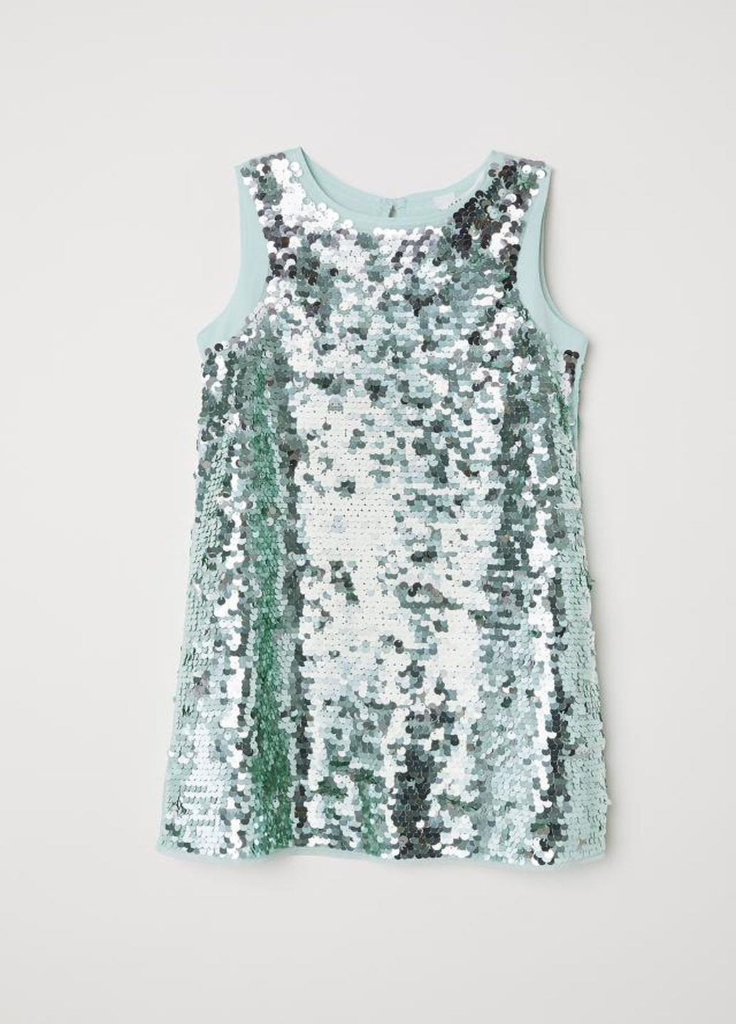 Мятное платье H&M (218181996)