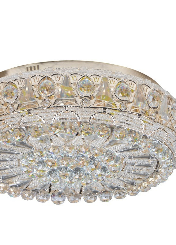 Люстра потолочная торт с подсветкой большая BCL-629C/7 E14+LED Brille (253886574)