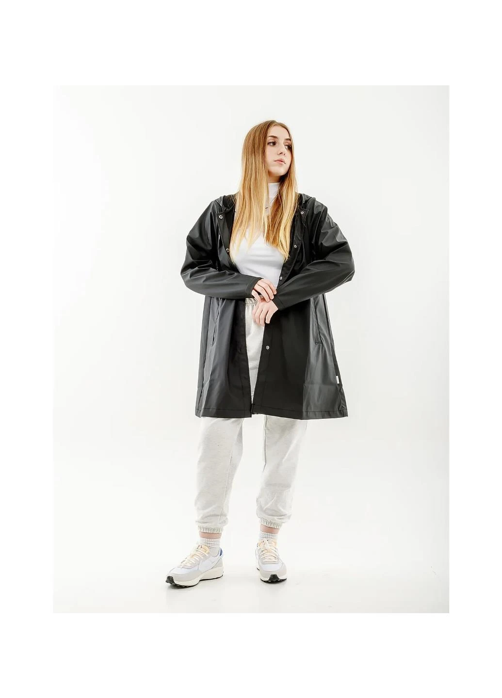 Дождевик 1834-BLACK Rains Jackets Black (367034334)