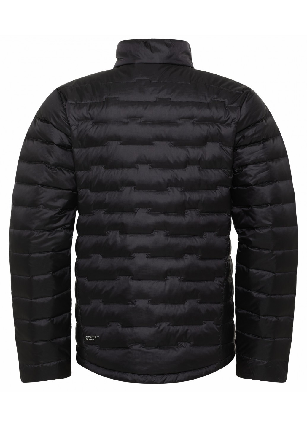 Черный демисезонный Пуховик Jack Wolfskin