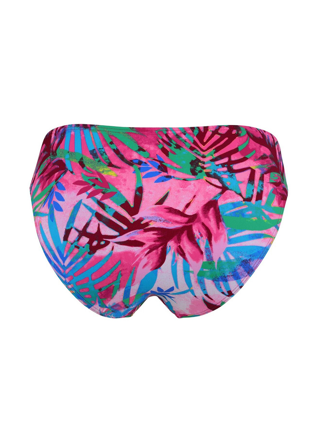 Цветные купальные трусики-плавки с абстрактным узором Femilet