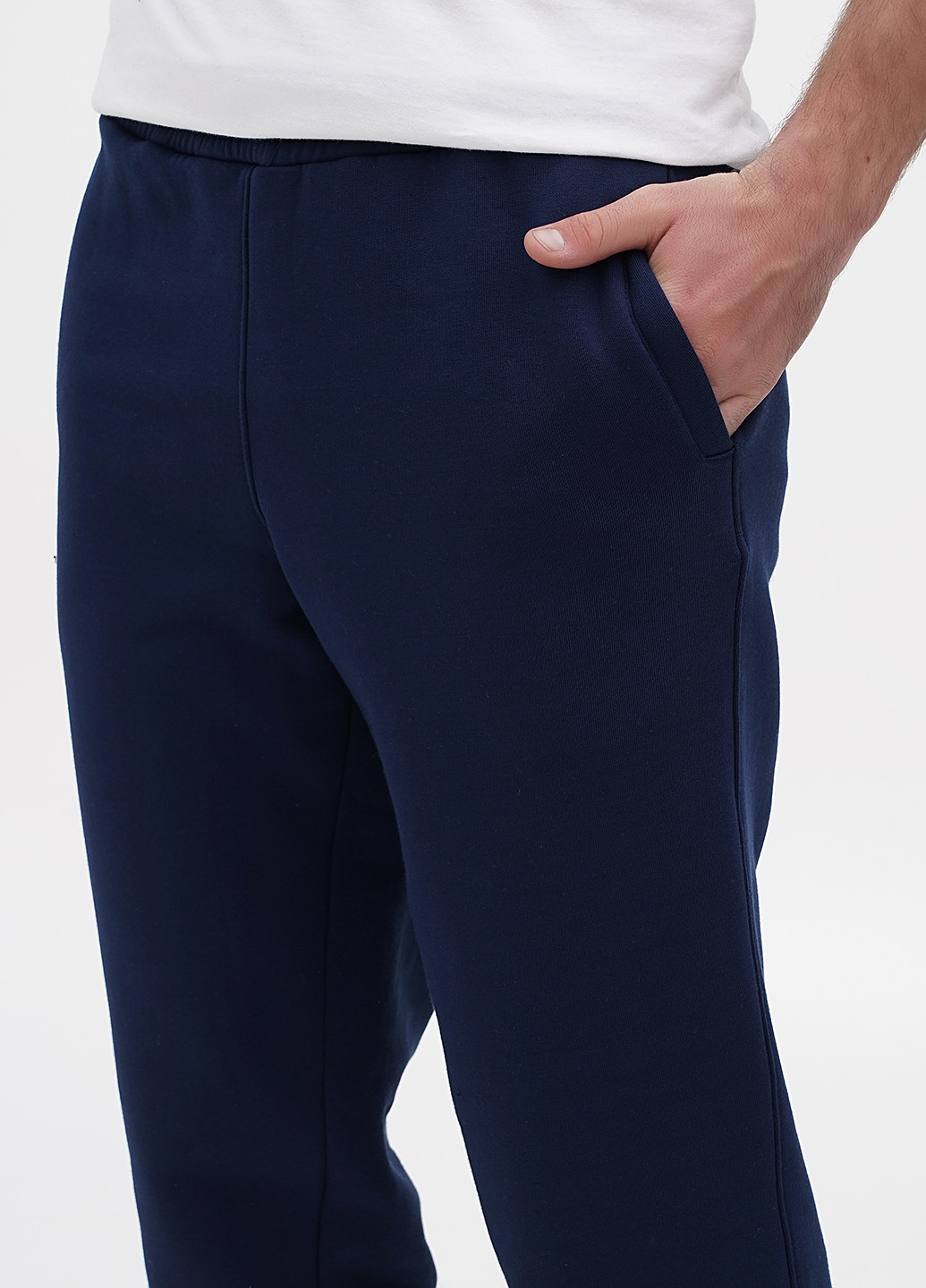 Темно-синие спортивные демисезонные джоггеры брюки Lucci