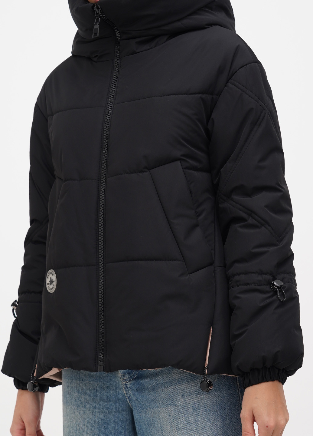 Чорна зимня куртка Eva Classic