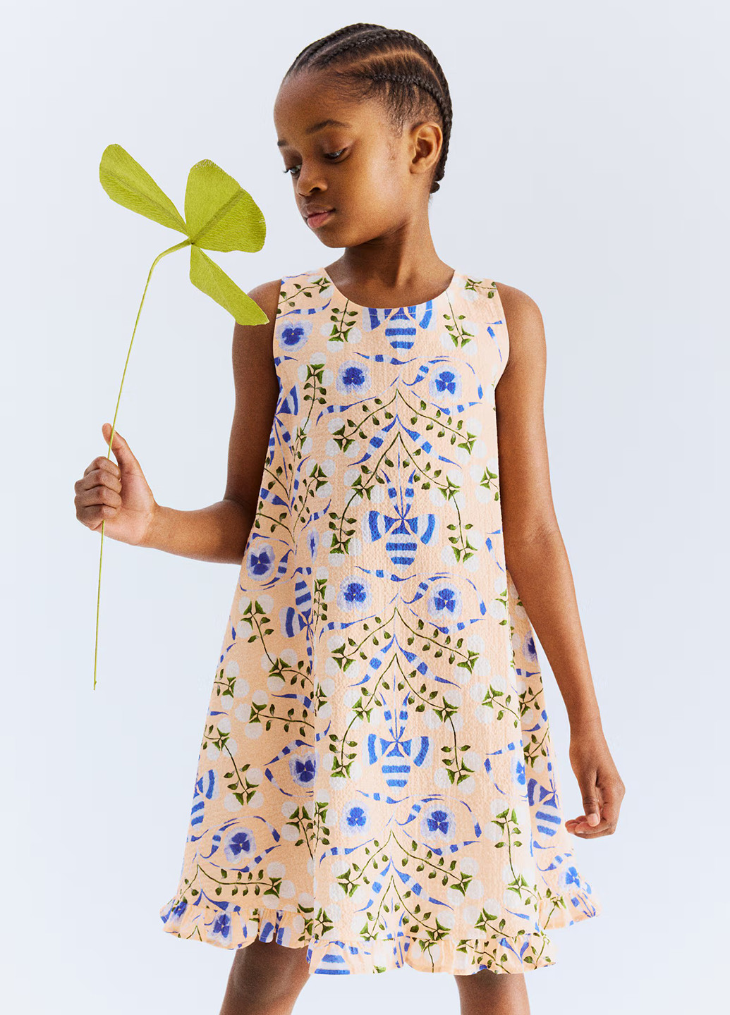 Персиковое платье H&M (366117126)