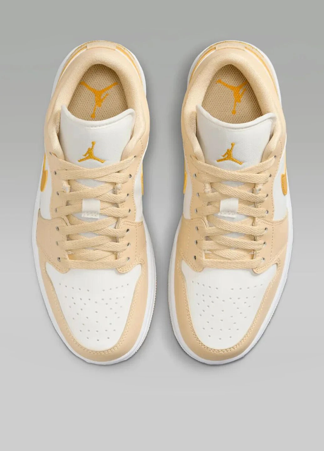 Кроссовки DC0774-170 Jordan WMNS AIR 1 LOW комбинированные демисезоны (292348379)