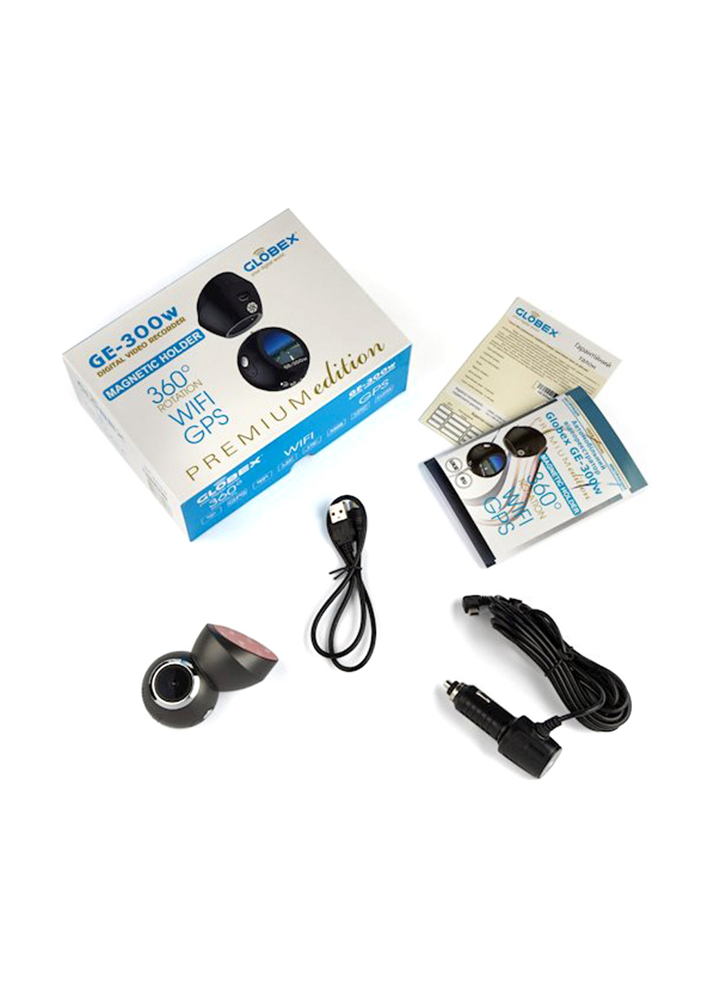 Автомобильный видеорегистратор Globex ge-300w (133790708)
