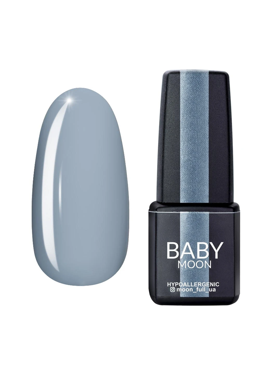 Гель лак BABY Cold Ocean Gel polish, 6 мл №010 блакитна сталь Moon (251417420)