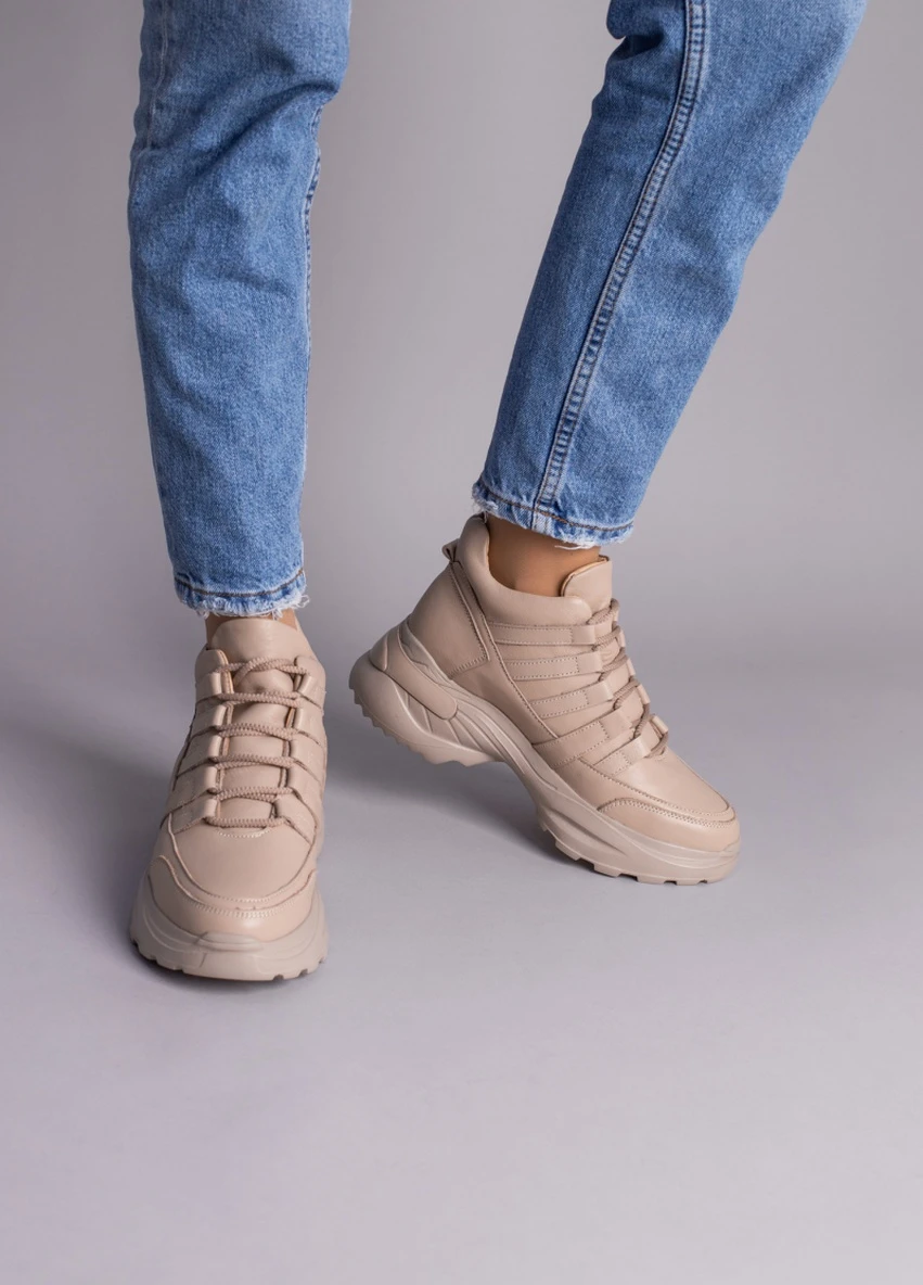Кроссовки ShoesBand Brand бежевые демисезоны (253915717)