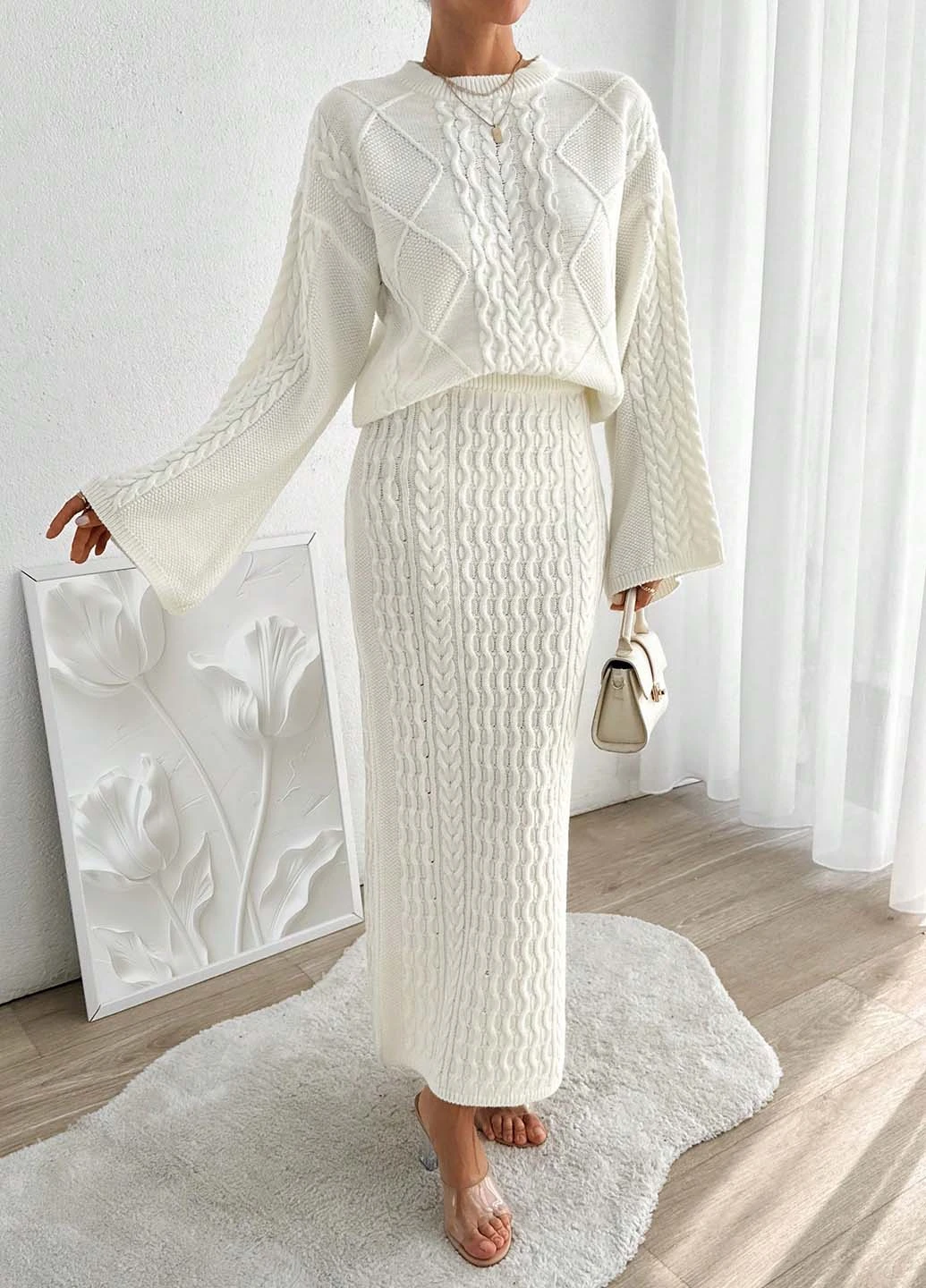 Костюм (джемпер, юбка) SHEIN (344466700)