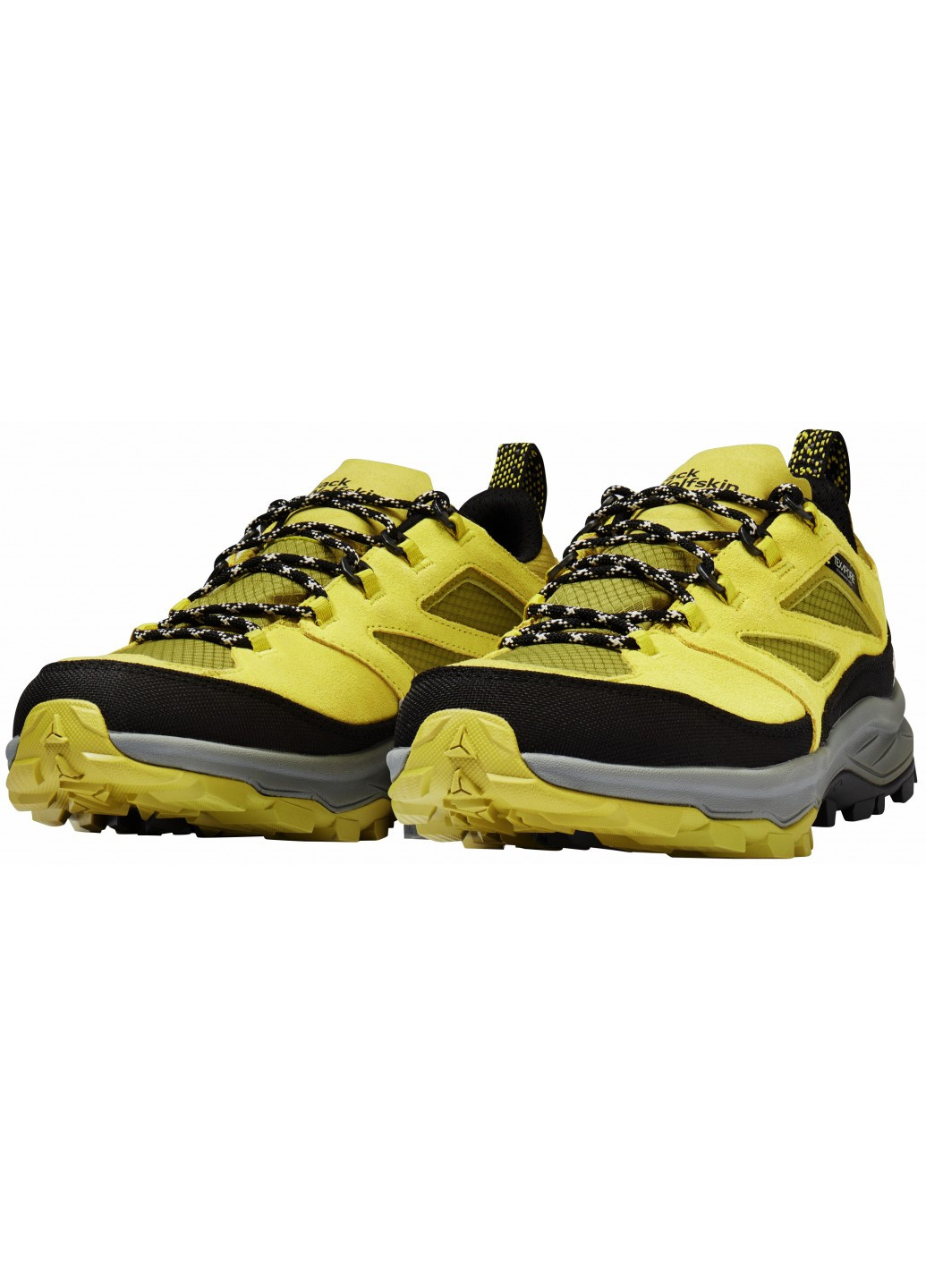 Лаймовые демисезонные кроссовки Jack Wolfskin CYROX TEXAPORE LOW M