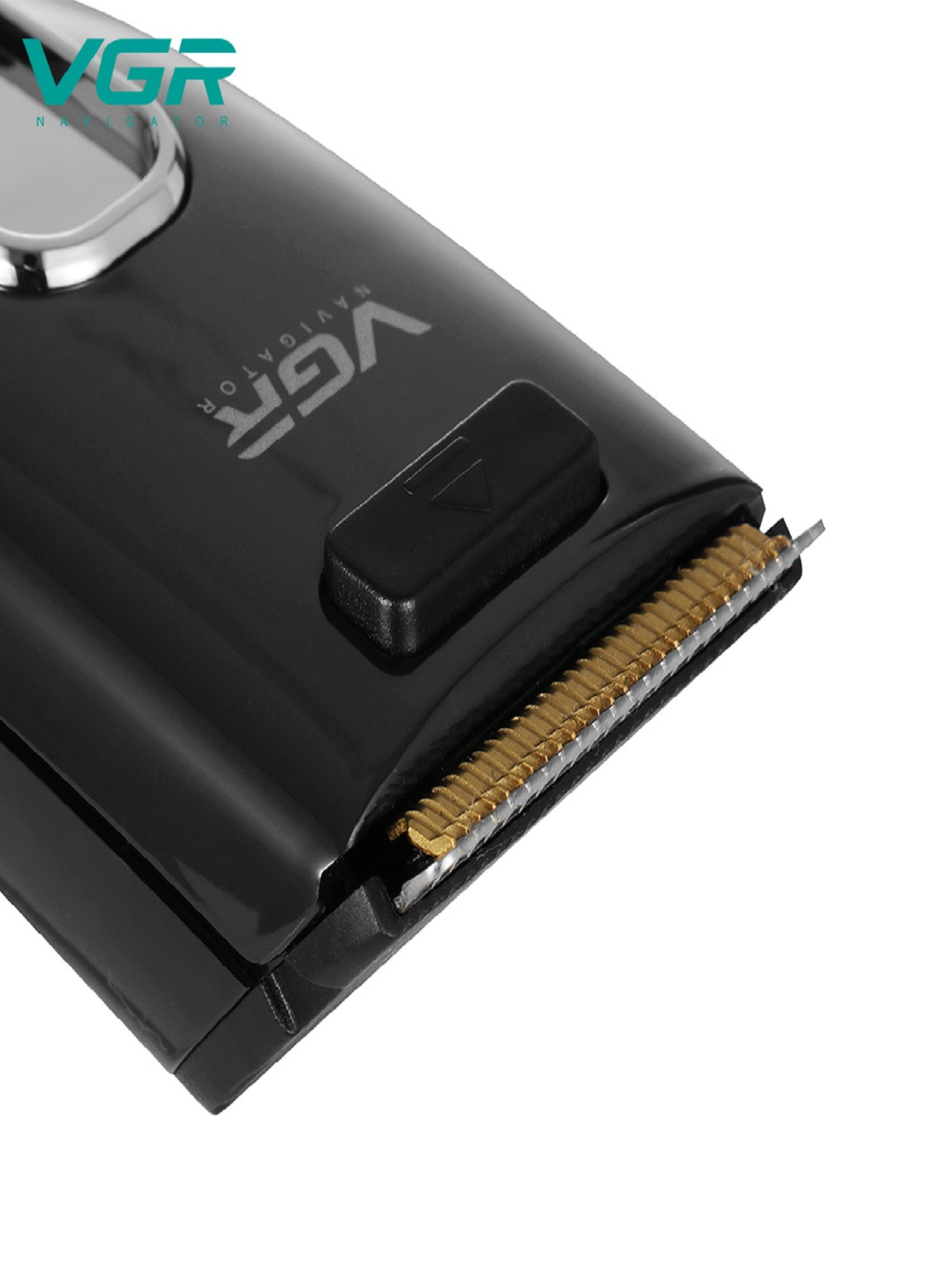 Акумуляторна машинка для стрижки волосся з насадками 040 VGR (253131633)