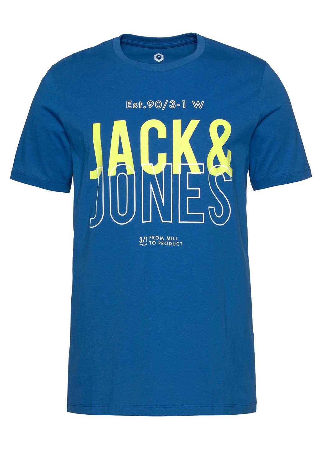 Синя футболка Jack & Jones