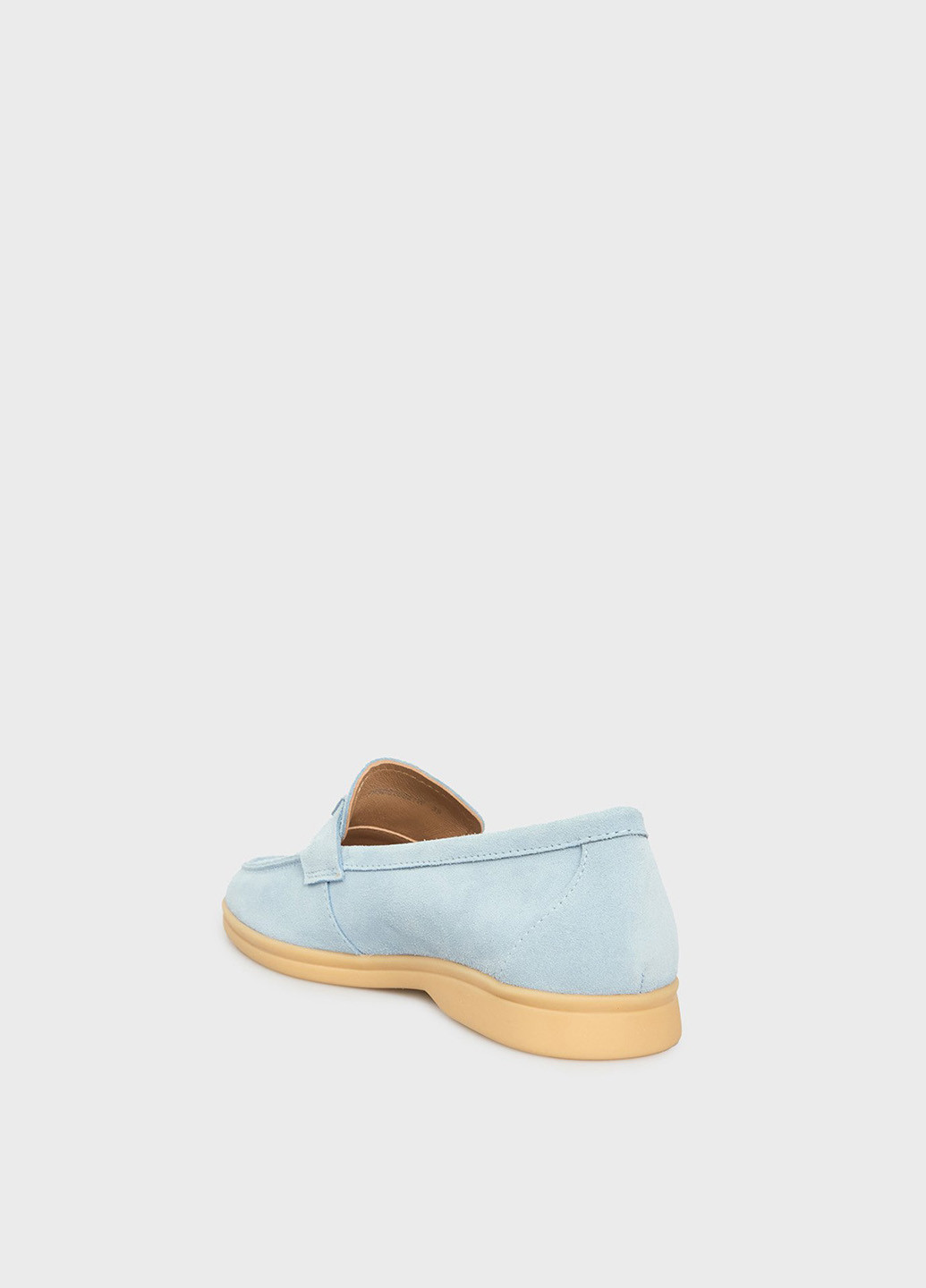 PRPY Туфли лоферы голубой з натуральная замша, китай — демисезон (334684265)