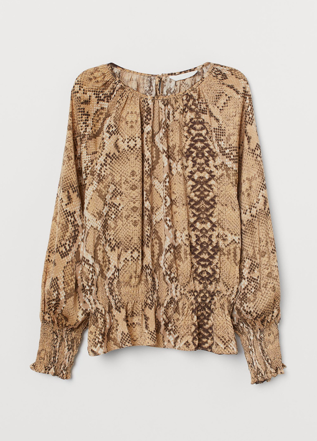 Бежевая блуза H&M