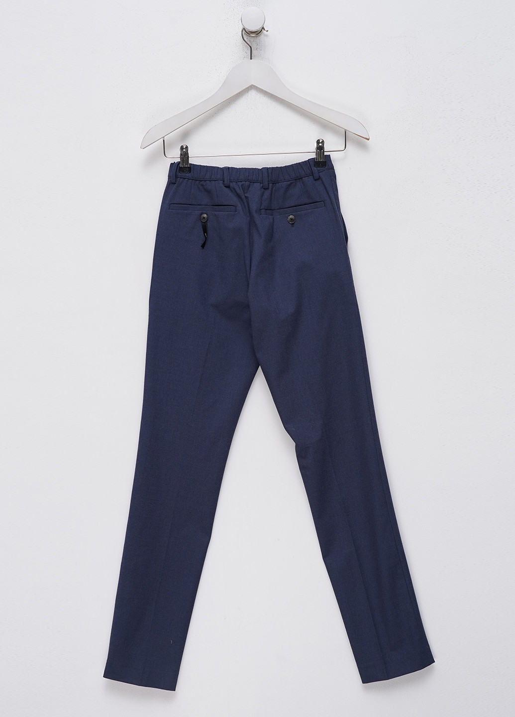 Светло-синие кэжуал демисезонные брюки чиносы C&A