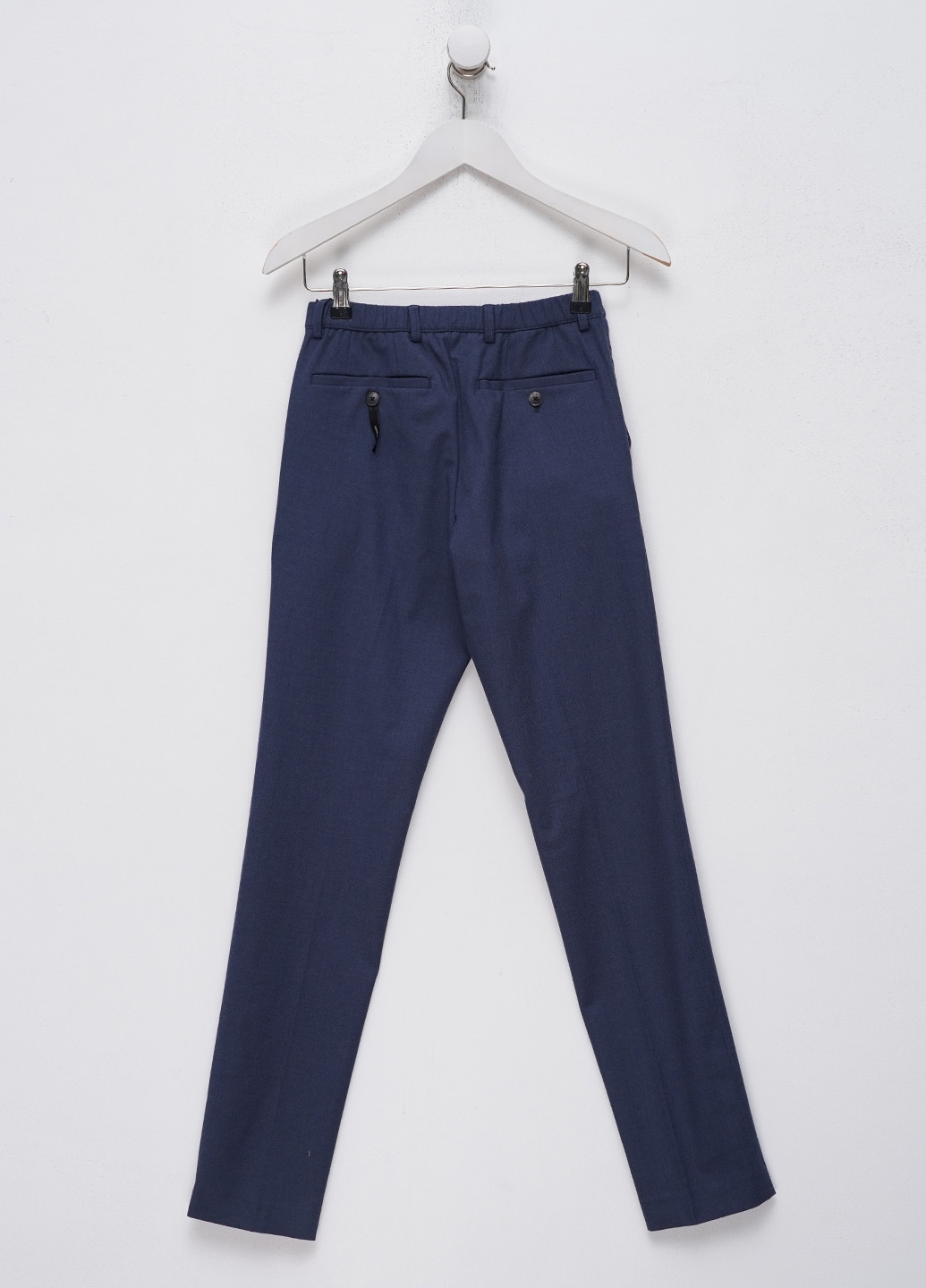 Светло-синие кэжуал демисезонные брюки чиносы C&A