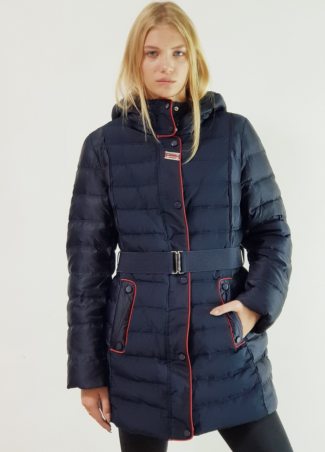 Синій зимній Пуховик аляска Snowimage