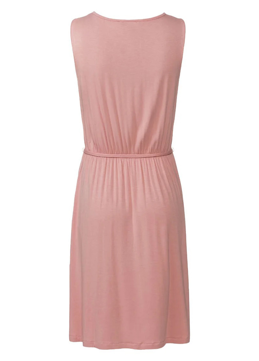 Пудровое кэжуал платье Esmara однотонное
