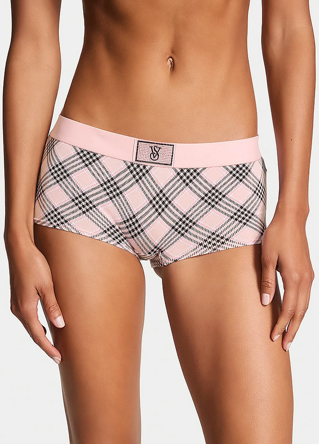 Рожевий демісезонний комплект білизни (бюстгальтер, трусики) Victoria's Secret