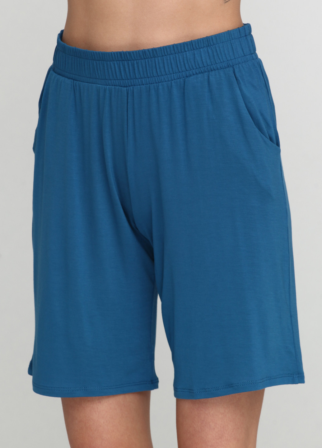 Синий демисезонный комплект (футболка, шорты) Leinle