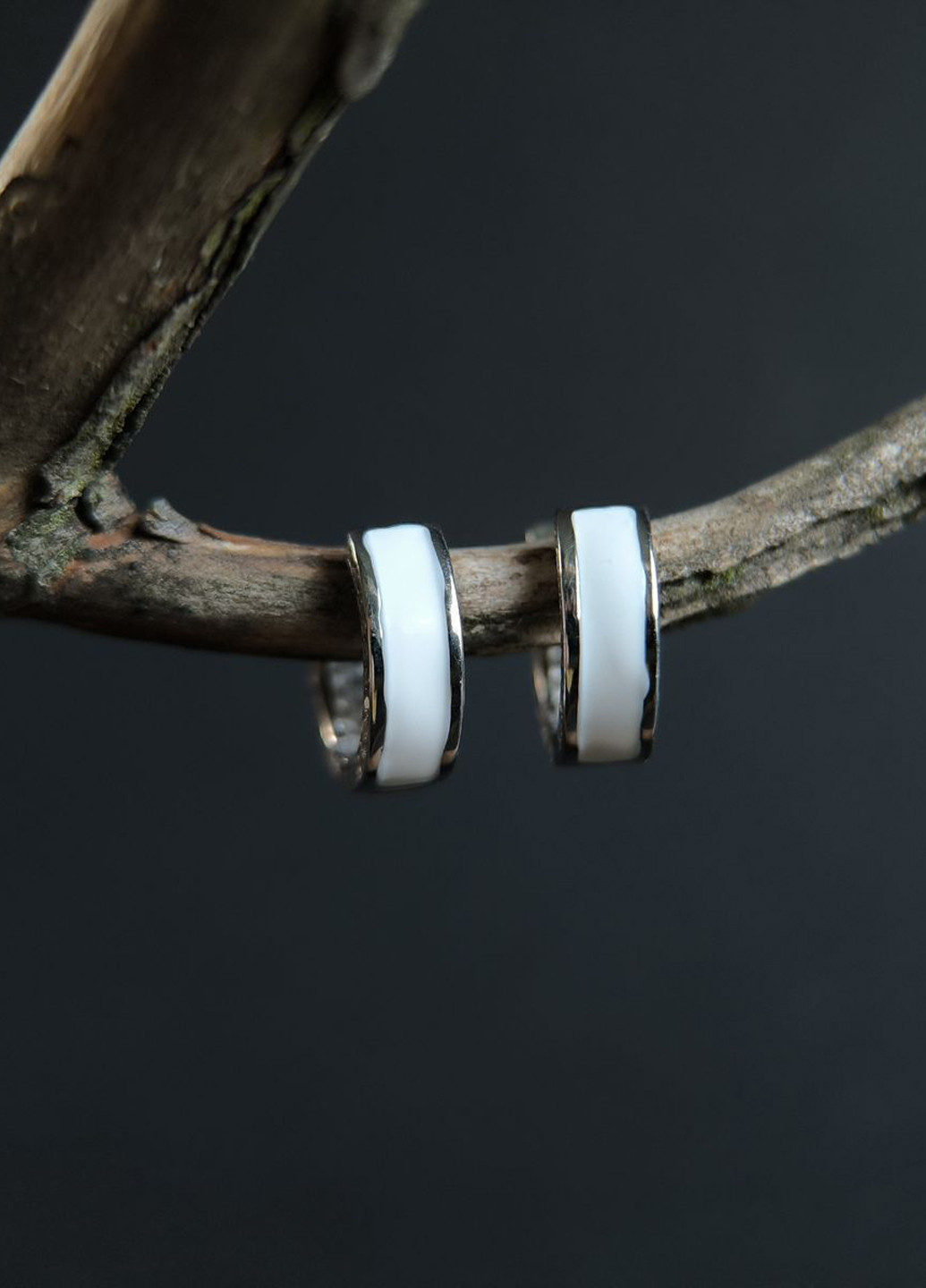 Сережки Silver Flame (350941536)