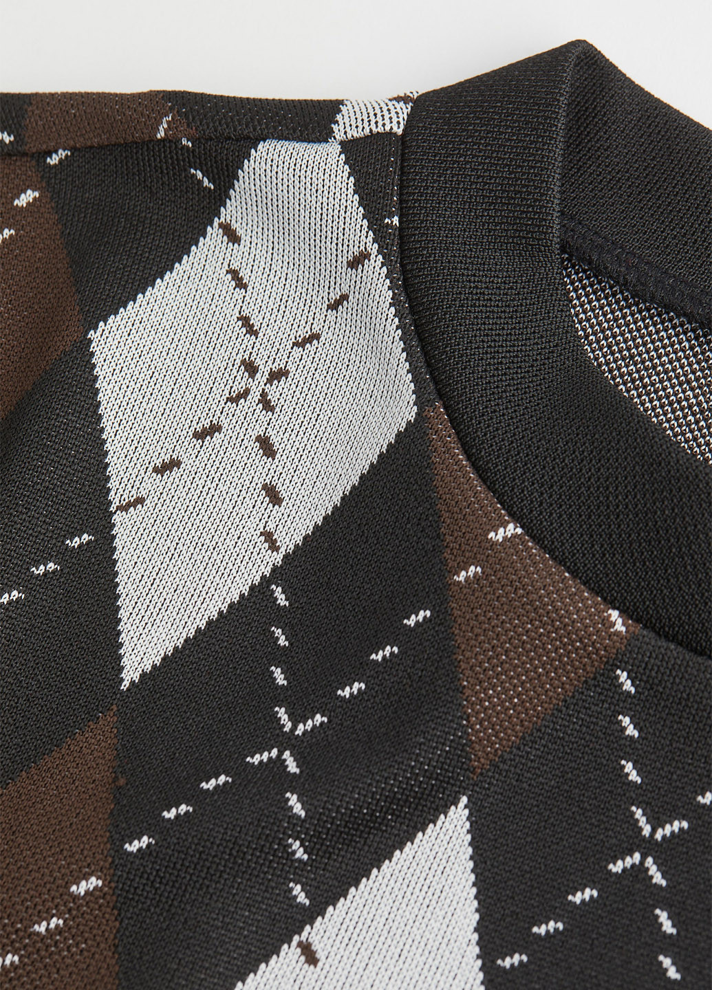 Комбінована кежуал сукня силуетна H&M з геометричним візерунком