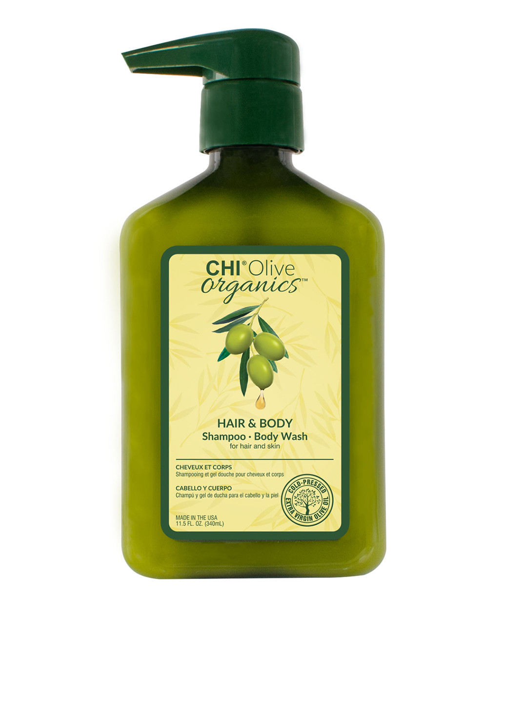 Шампунь-гель для душу Olive organics, 340 мл CHI (143811182)