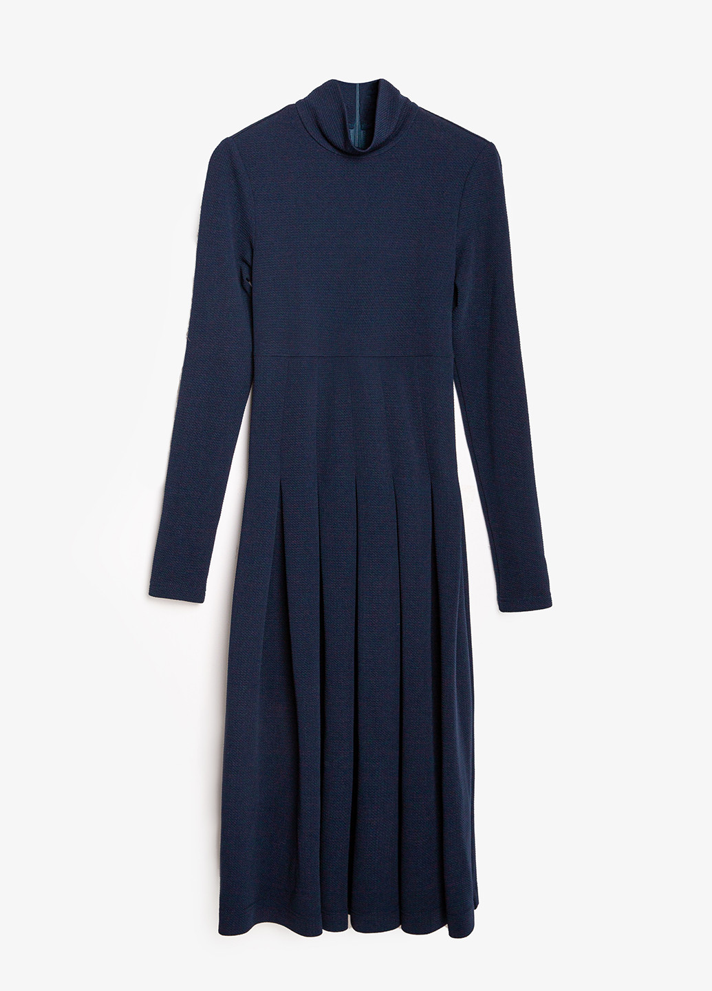 Синя кежуал сукня сукня-водолазка Gepur однотонна