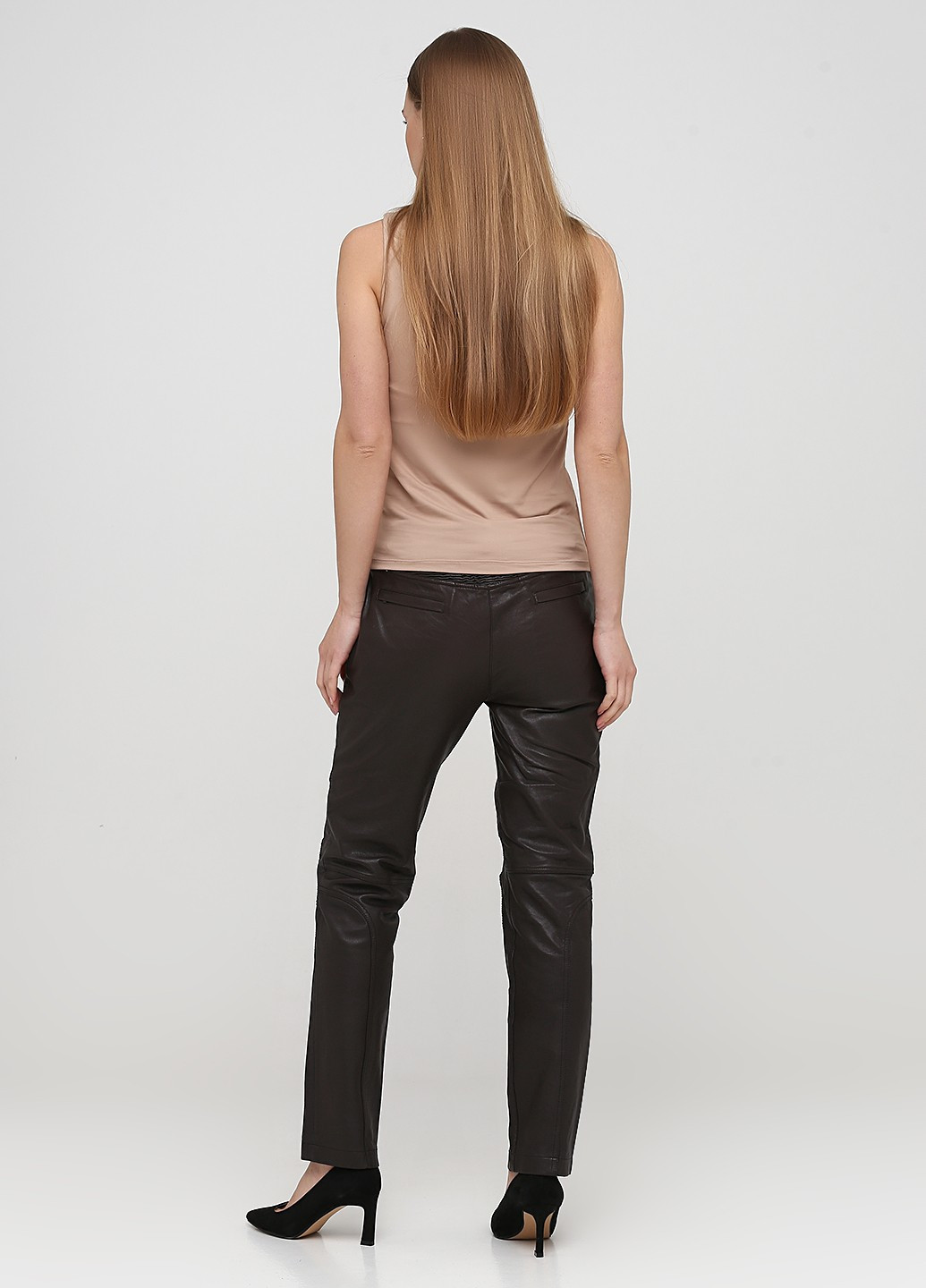 Темно-коричневые кэжуал демисезонные брюки Trussardi