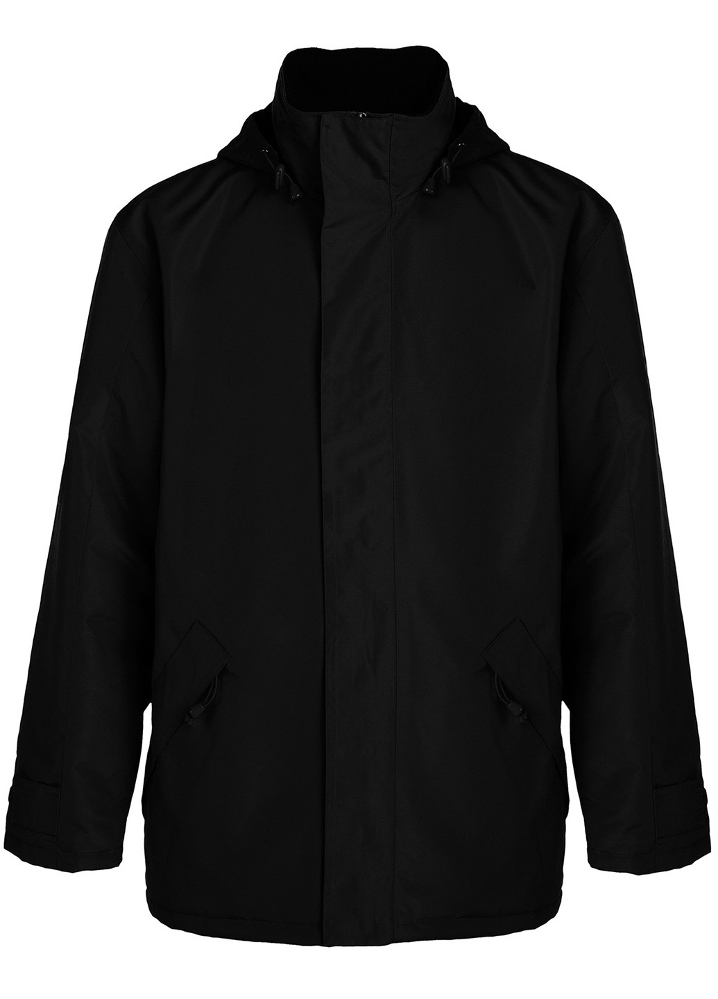 Черная демисезонная куртка Roly