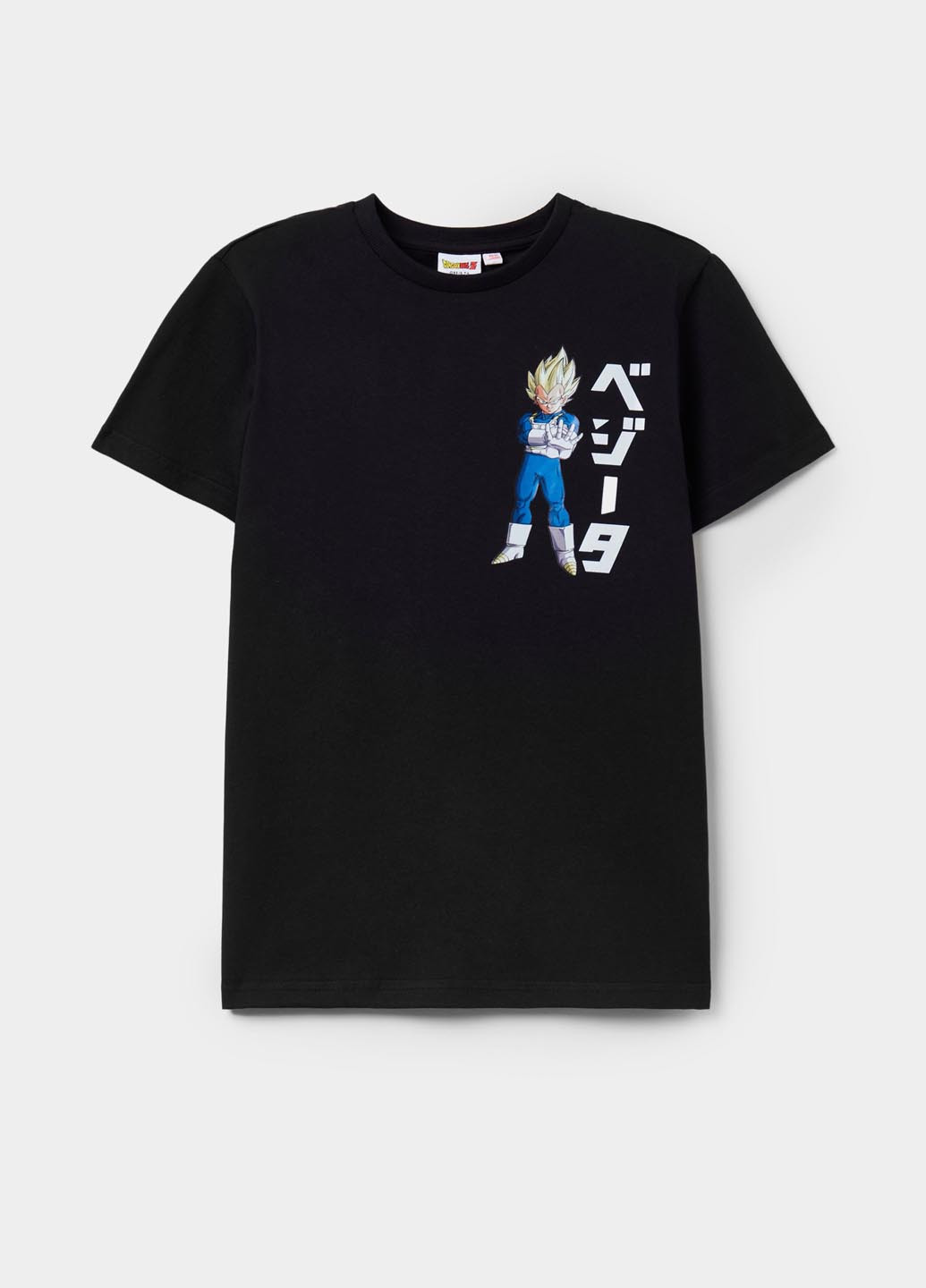 Черная летняя футболка OVS