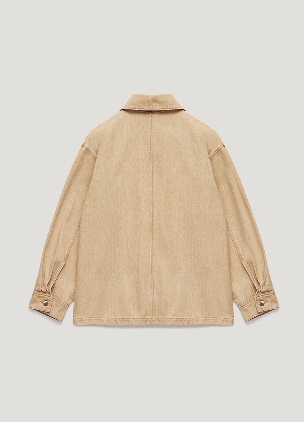 Бежева демісезонна куртка JUL