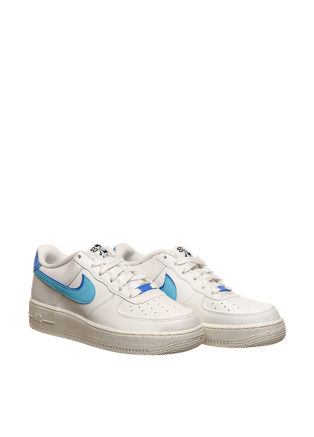 Кросівки DQ0359-100 Nike AIR FORCE 1 LV8 Gs білі демісезони (314245346)