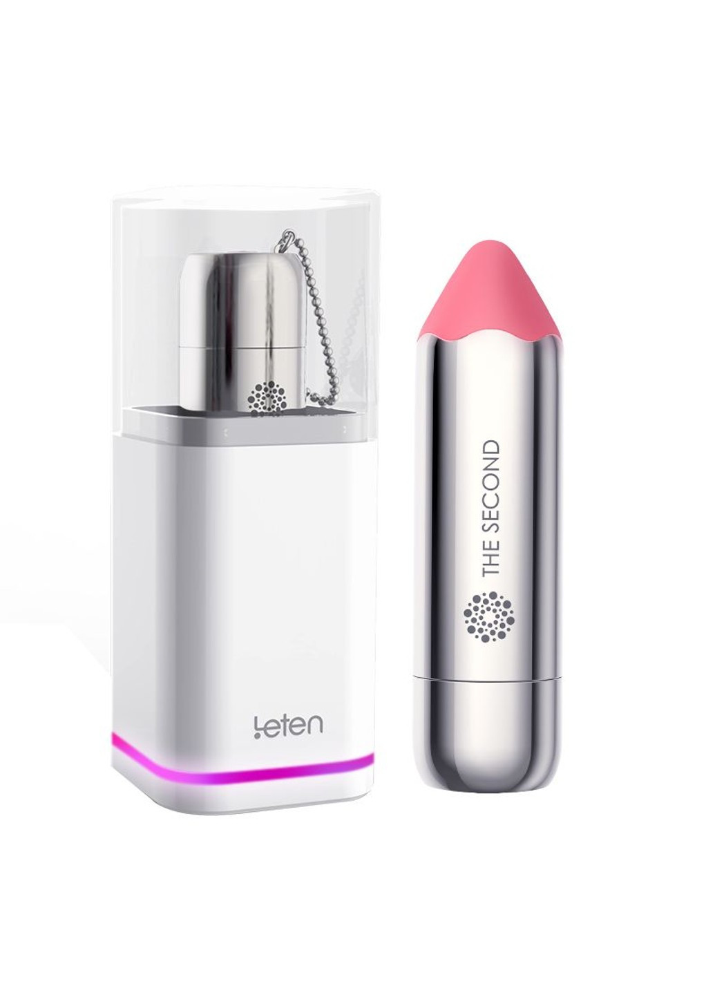 Вибропуля The Second scented powder с индукционной зарядкой, водонепроницаемая, очень мощная Leten (254734339)