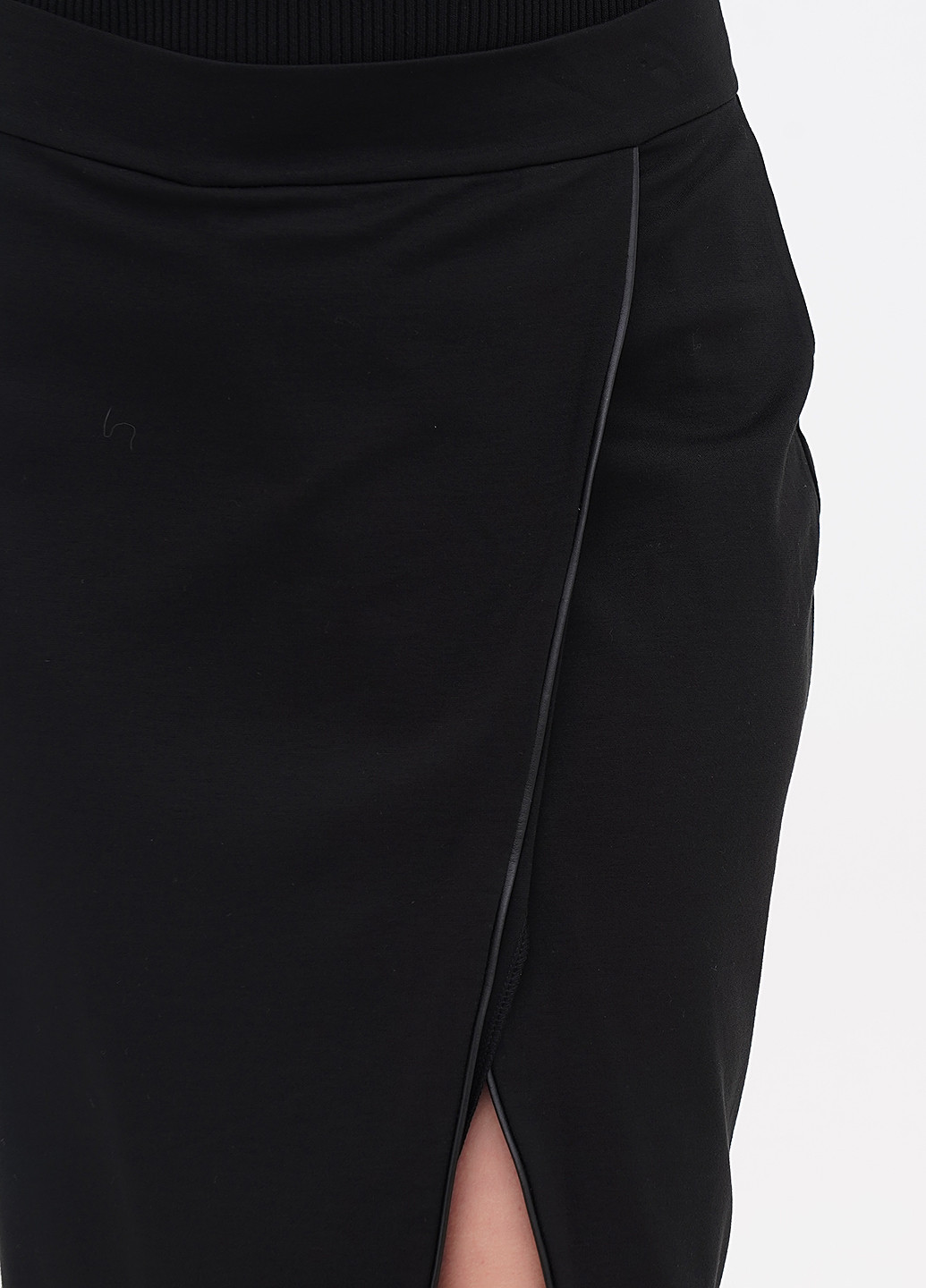 Черная кэжуал однотонная юбка Ralph Lauren карандаш