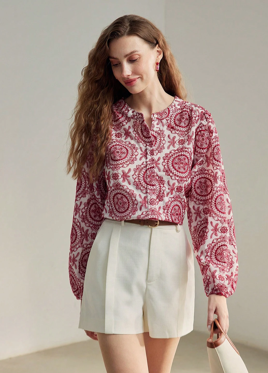 Червона блуза SHEIN