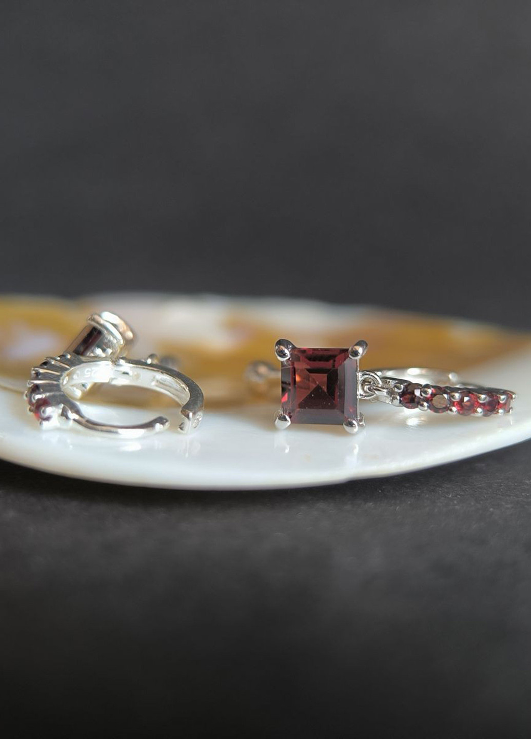 Серьги Silver Flame (369649333)