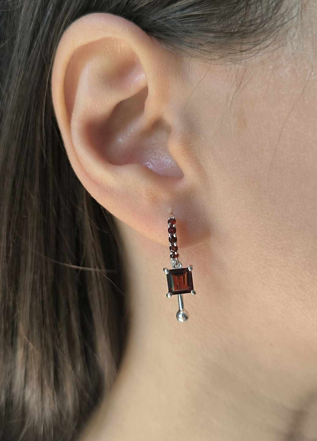 Серьги Silver Flame (369649333)