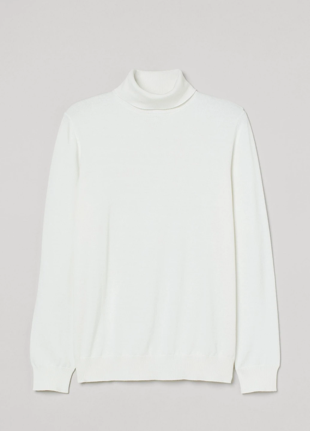 Білий демісезонний светр H&M