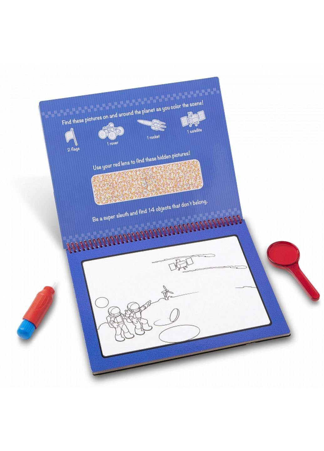 Набір для творчості Мега-водне чарівне розмальовка Пригоди (MD30172) Melissa&Doug (254070017)