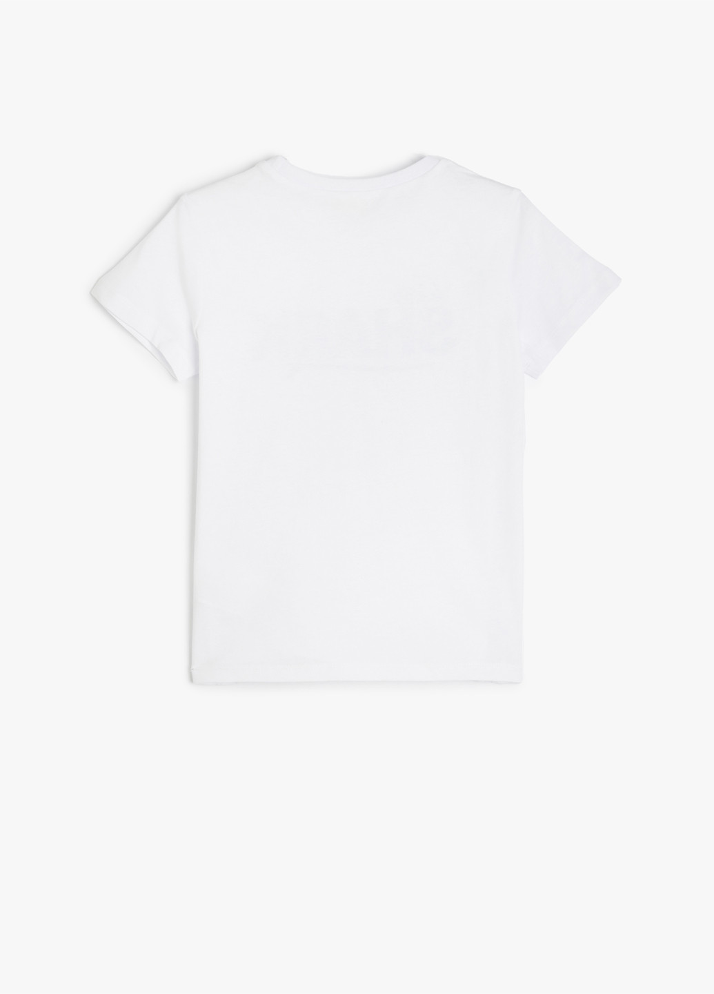 Белая летняя футболка KOTON