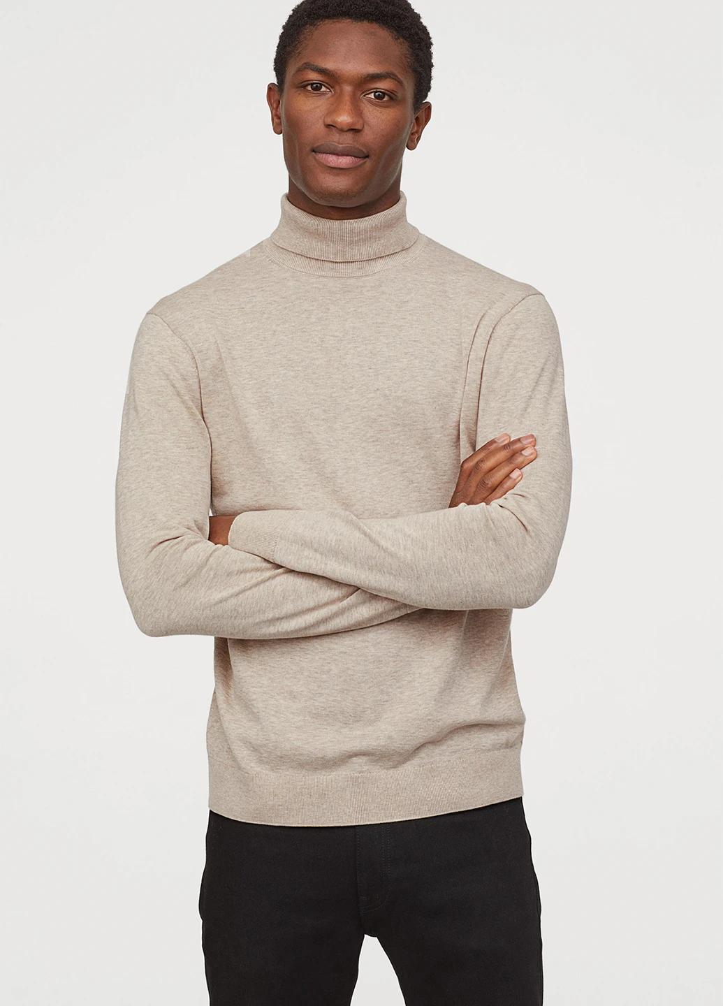 Світло-бежевий демісезонний светр H&M
