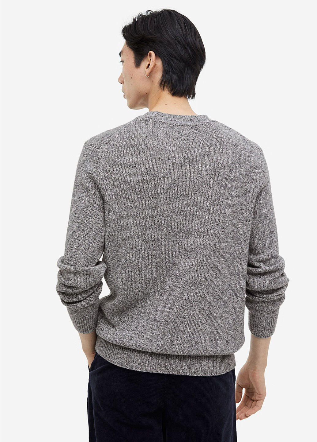 Серый зимний джемпер джемпер H&M