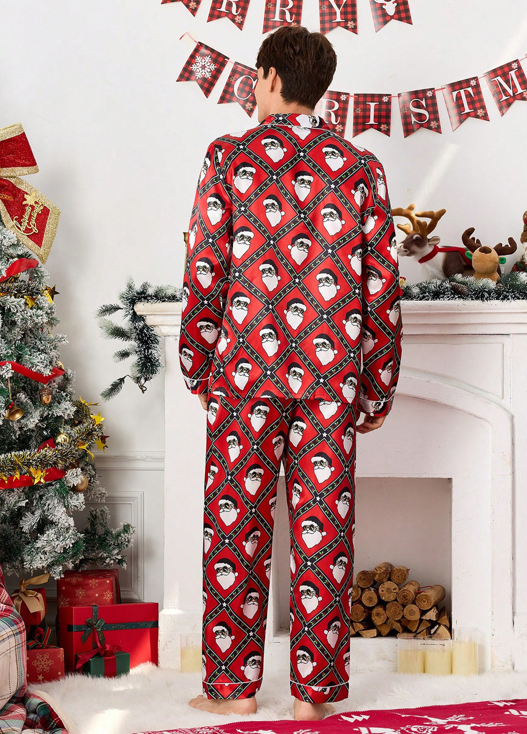 Піжама (сорочка, штани) SHEIN (332111010)