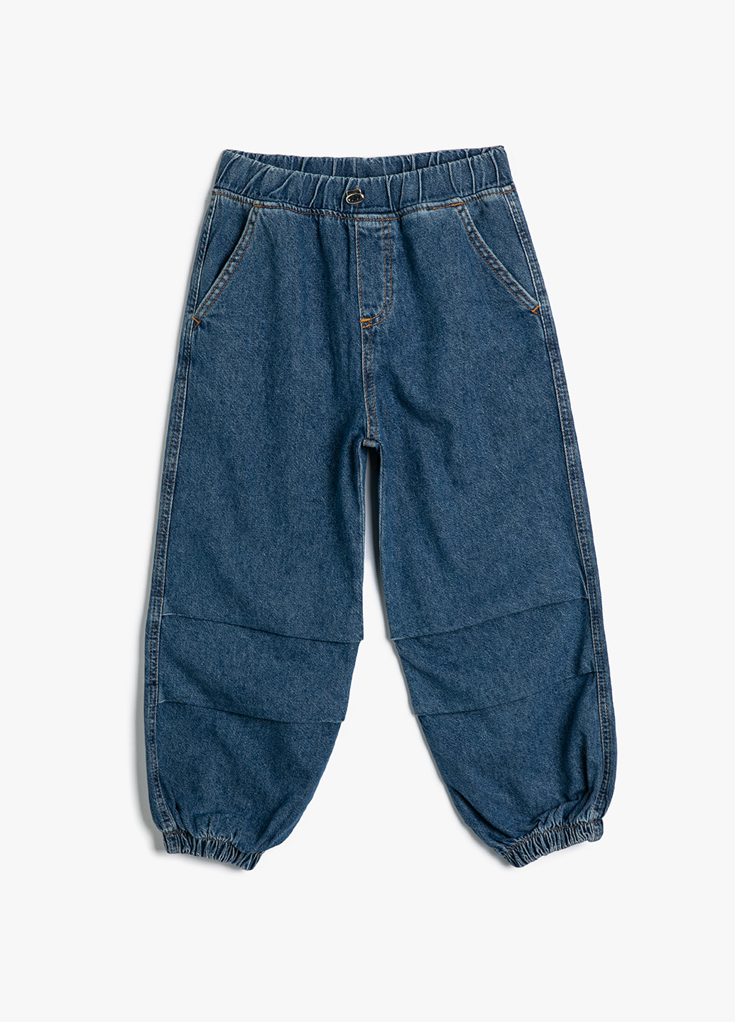 Темно-синие демисезонные мешковатые джинсы KOTON