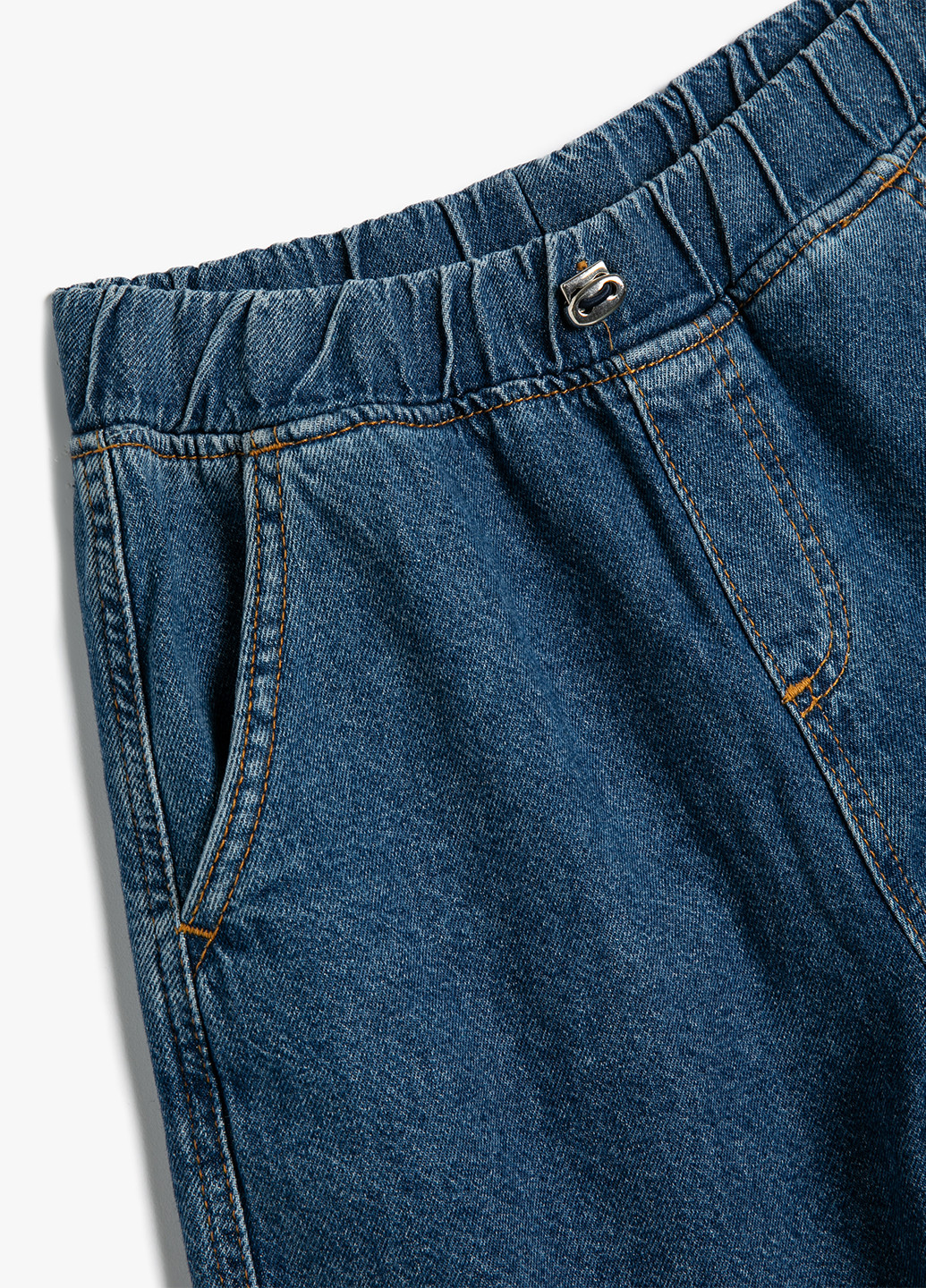 Темно-синие демисезонные мешковатые джинсы KOTON