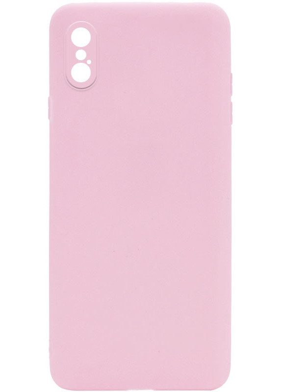 Силіконовий чохол Candy Full Camera для Apple iPhone XS Max (6.5 ') Рожевий / Pink Sand (is_00000043693_9) Epik (229727236)