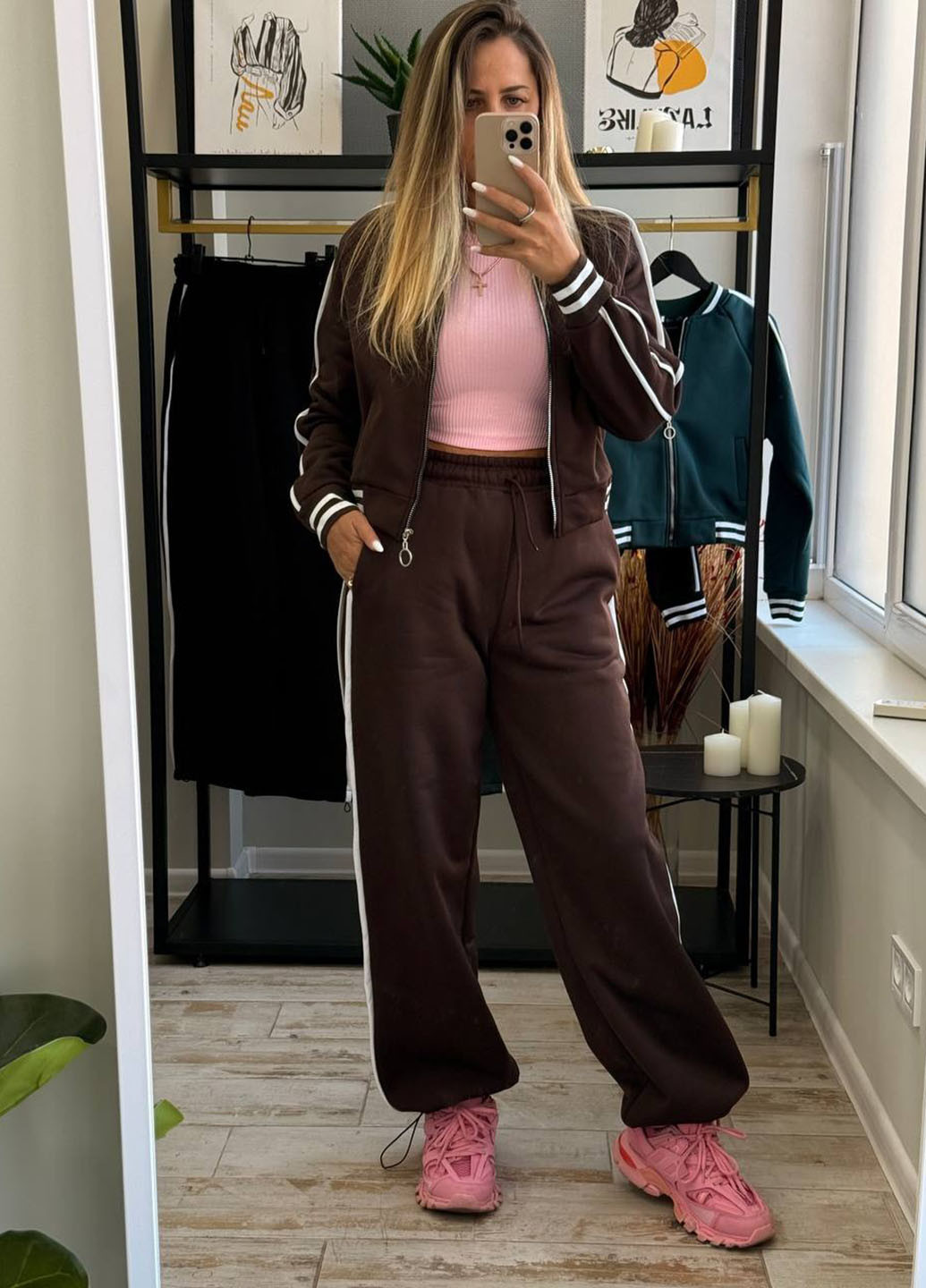 Костюм (толстовка, брюки) No Brand (362121101)