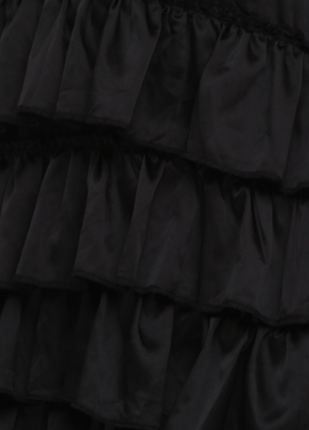 Чорна кежуал сукня, сукня а-силует MS однотонна